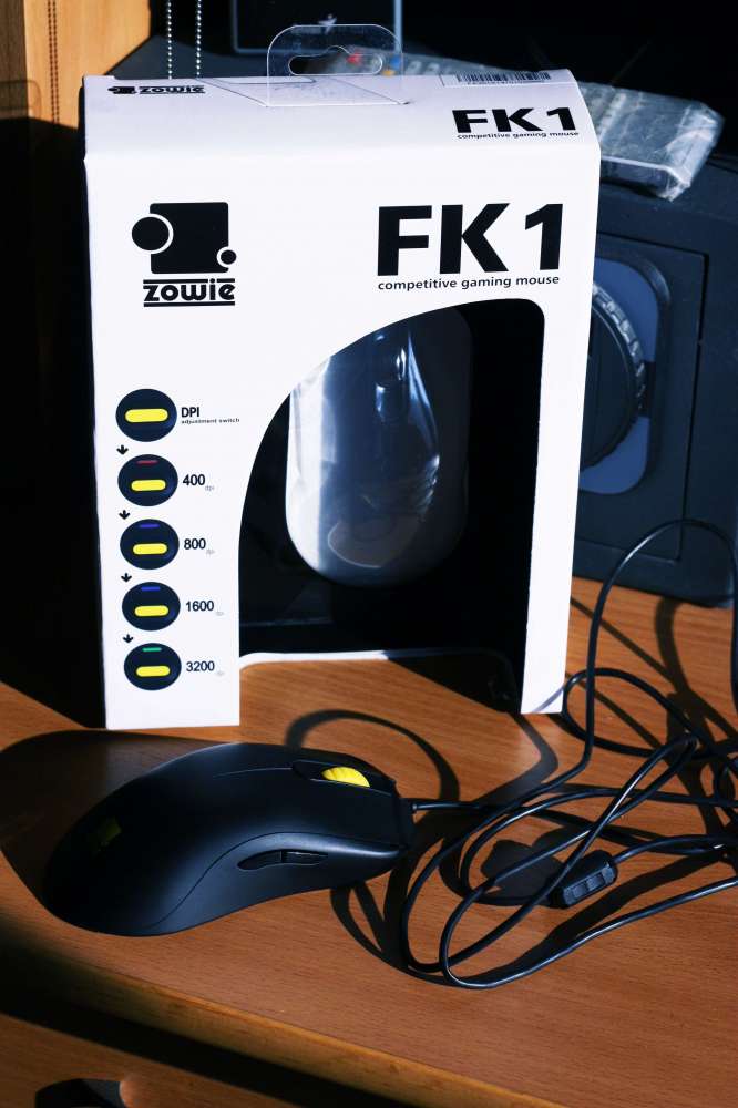 Обзор геймерской мыши Zowie FK1