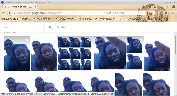 Алгоритмы Google Photos отметили чернокожих гориллами