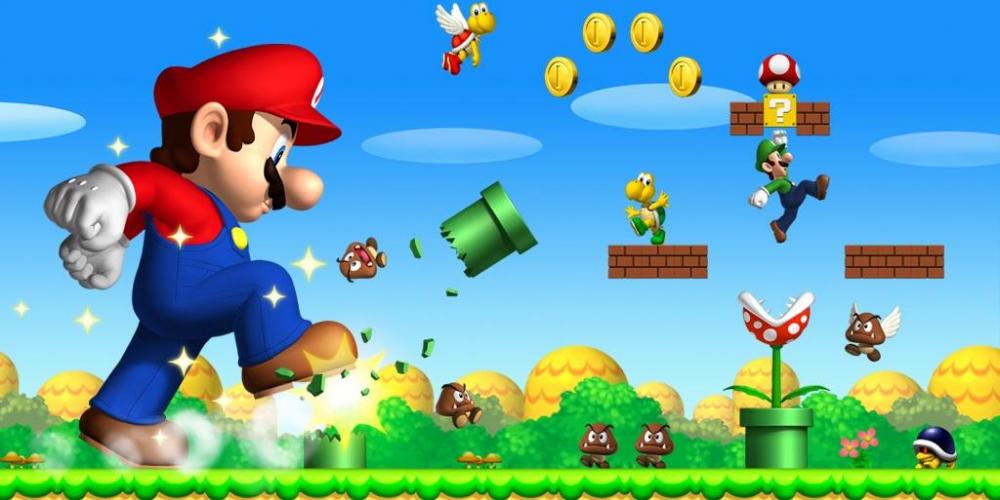 Mario на движке Unreal Engine