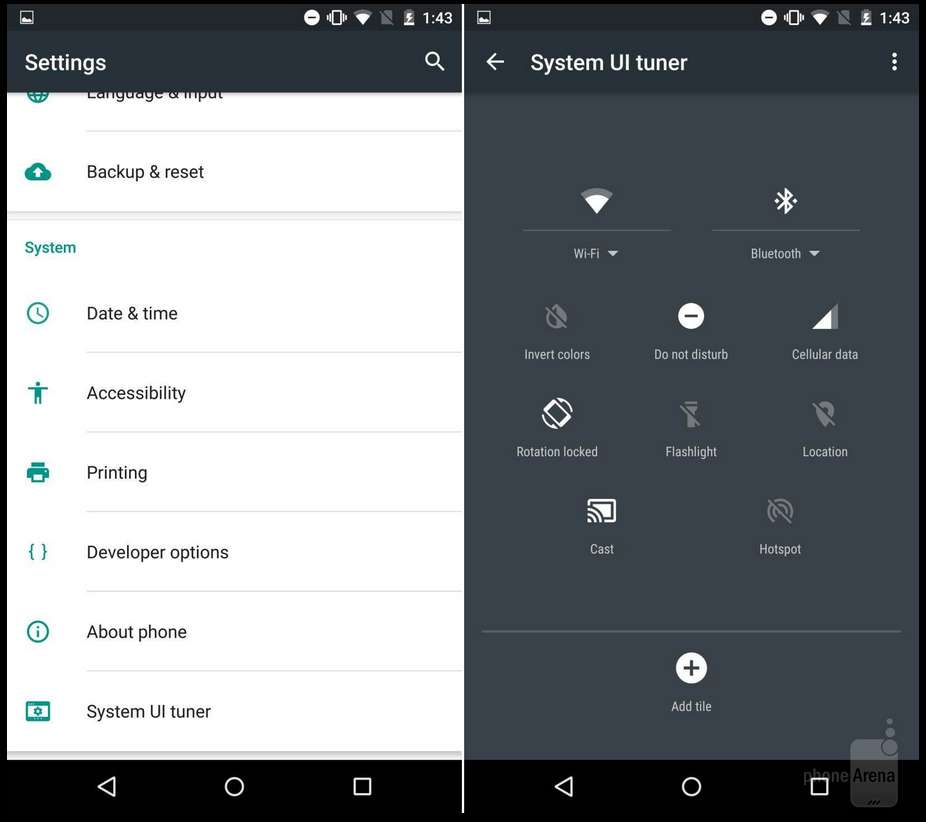 Android M и Android Lollipop: сравниваем визуально
