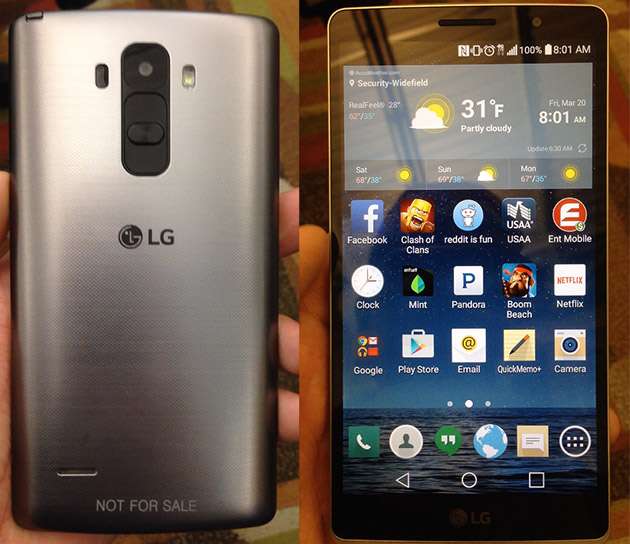 Недавние фото LG G4 могут принадлежать бюджетному аппарату