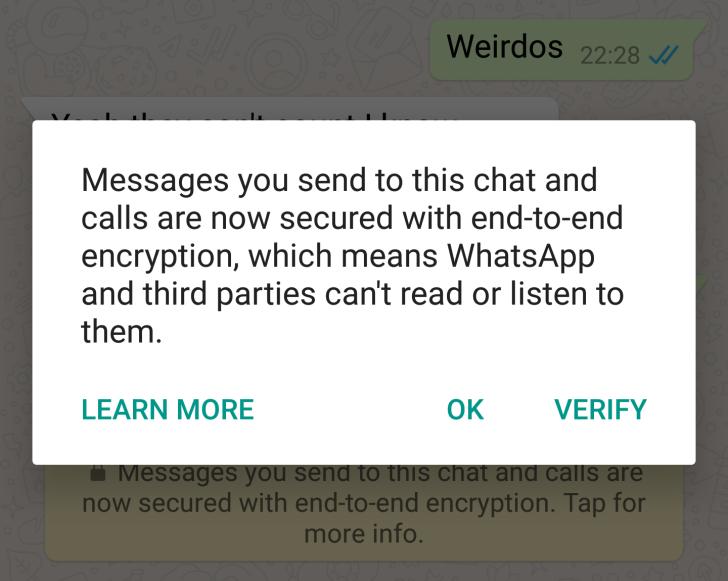 WhatsApp теперь шифрует все сообщения