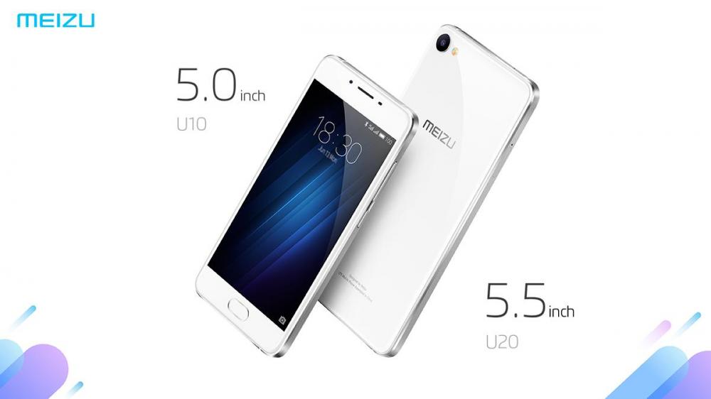 Два новых смартфон Meizu: U10 и U20