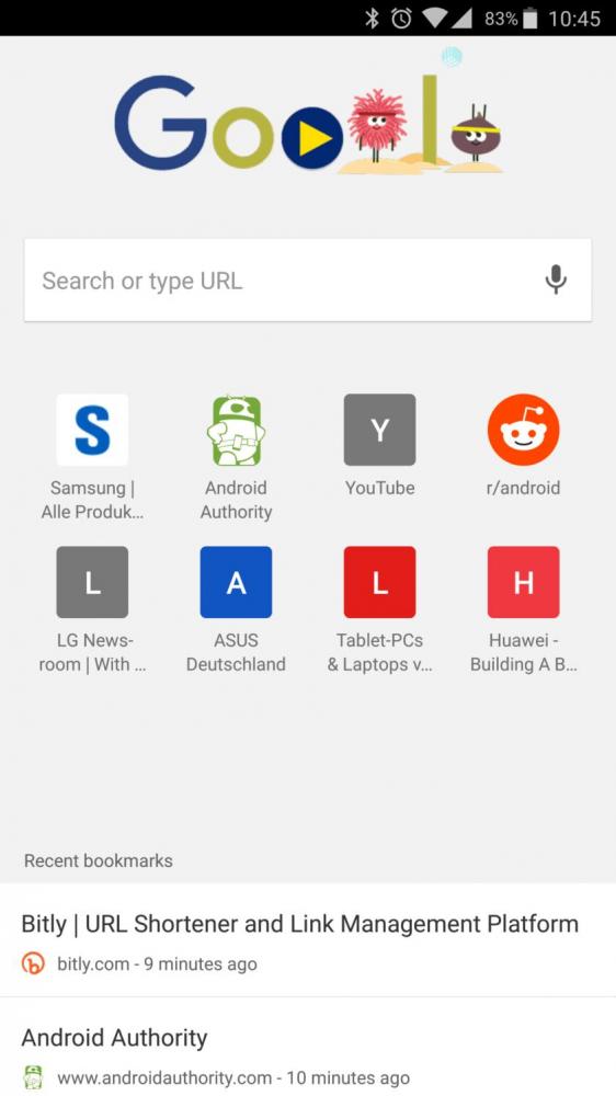 Google Now функционал появляется в Chrome