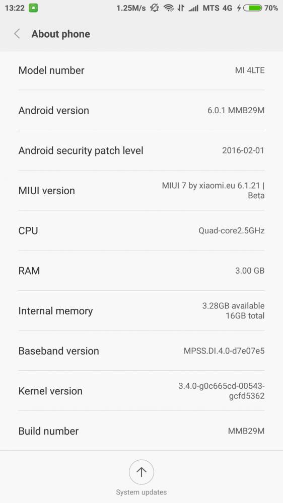 Beta-версия Android Marshmallow уже доступна для Xiaomi Mi 4
