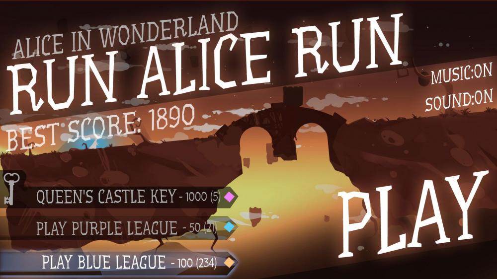 Хардкорная бегалка - Алиса в стране чудес: беги, Алиса!
