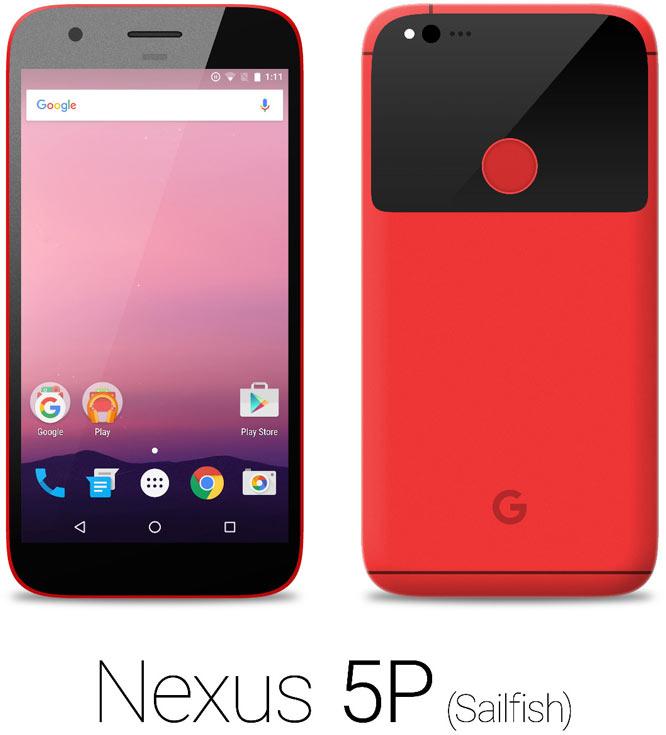 Смотрим первые рендеры Nexus 5P