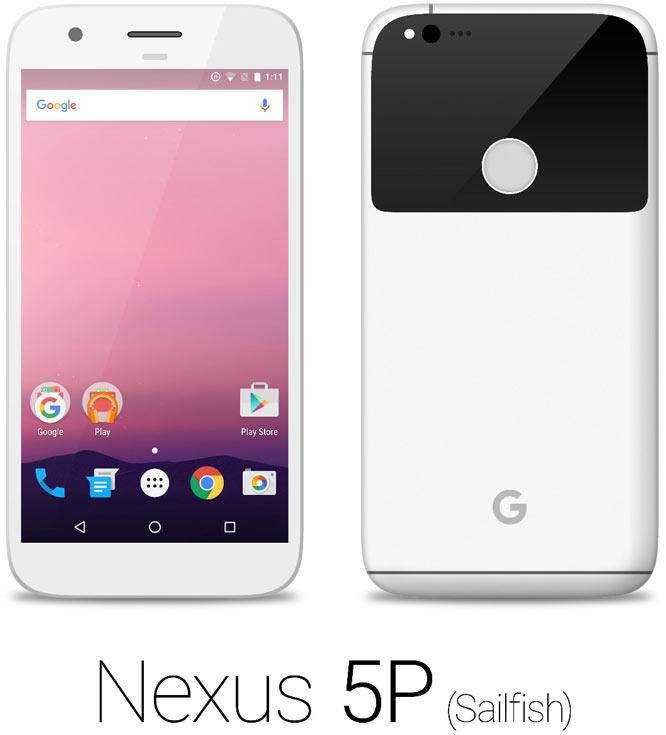 Смотрим первые рендеры Nexus 5P