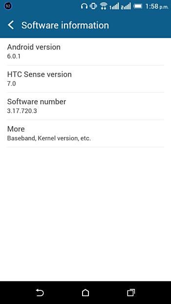 HTC Desire 820 обновляетcя до Android 6.0.1