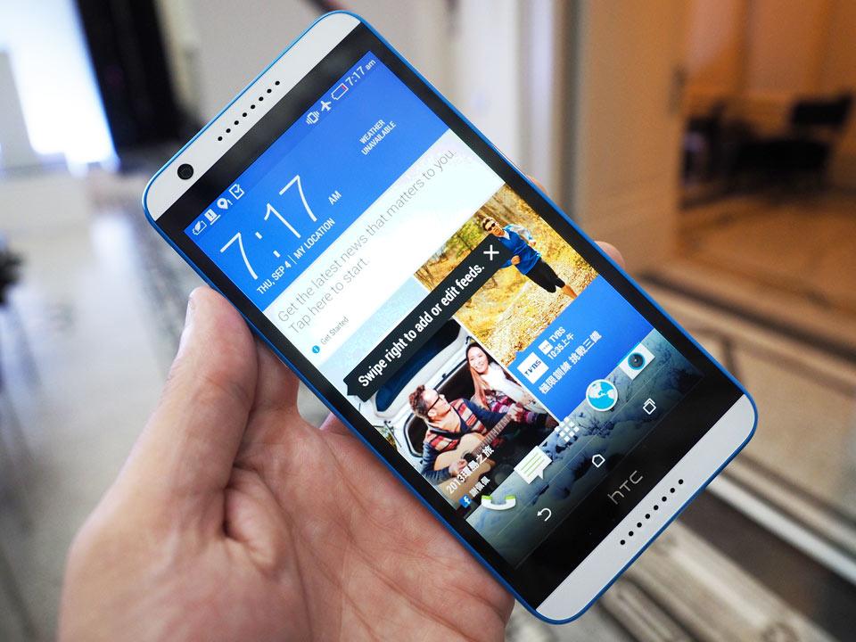HTC Desire 820 обновляетcя до Android 6.0.1
