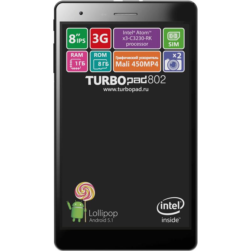 Восемь «атомных» дюймов: Обзор планшета TurboPad 802i