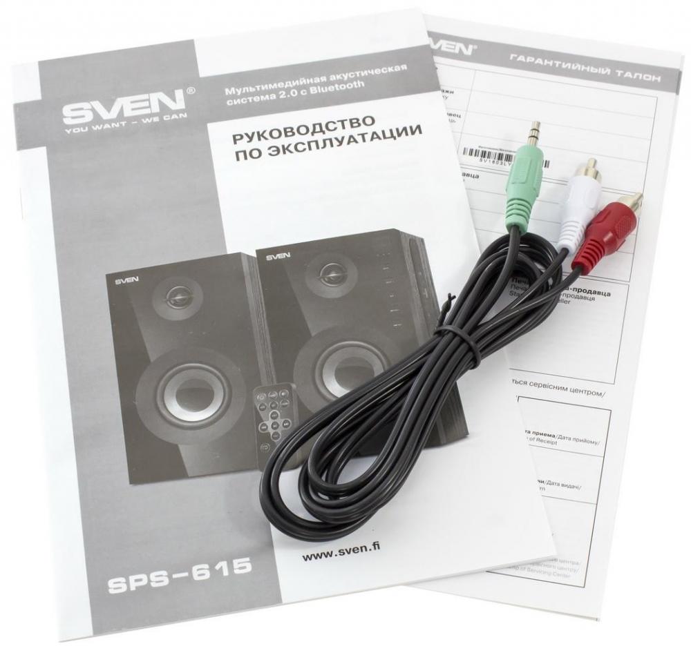 Стереопара с поддержкой Bluetooth: обзор акустики SVEN SPS-615