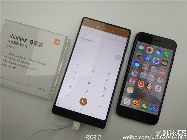 Mi Mix – безрамочный смартфон от Xiaomi