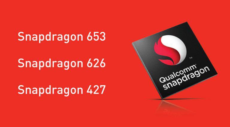 Qualcomm представила Snapdragon 427, Snapdragon 626 и Snapdragon 653 среднего уровня