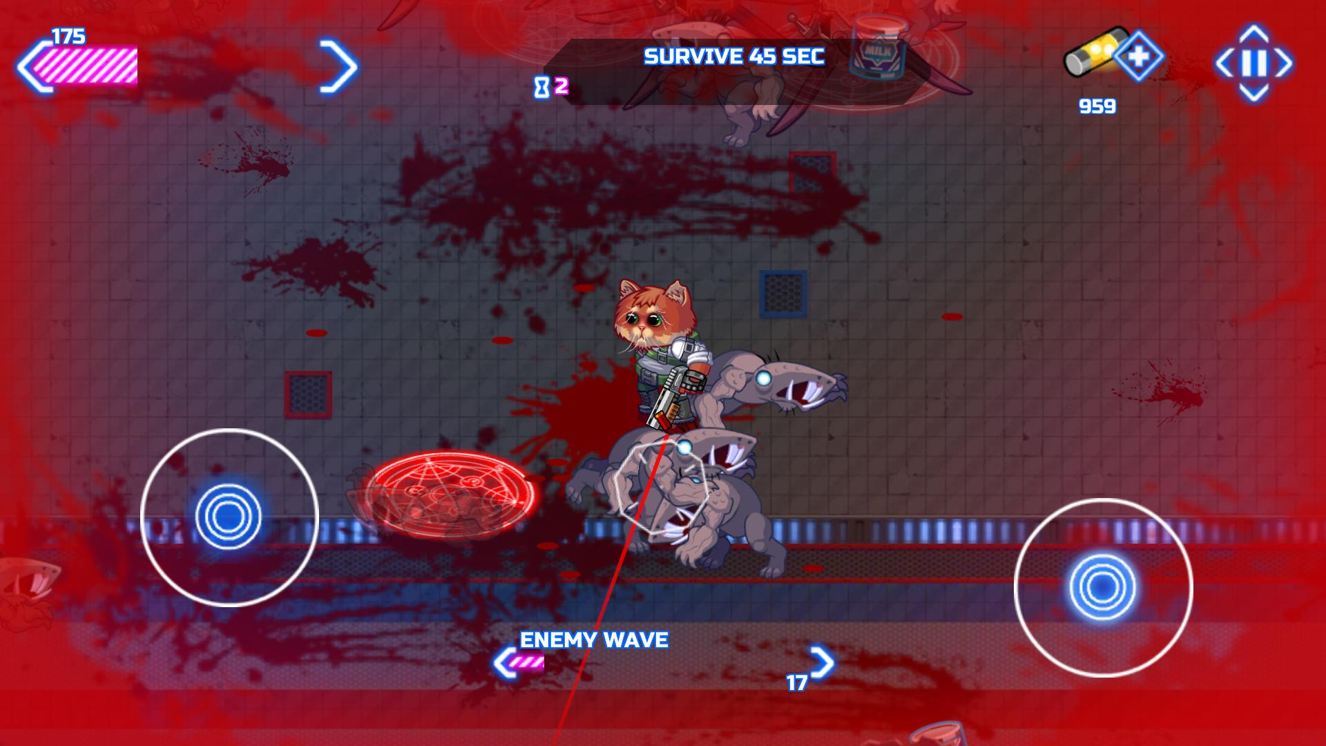 Armored Kitten - кровавый и безжалостный истребитель зомби