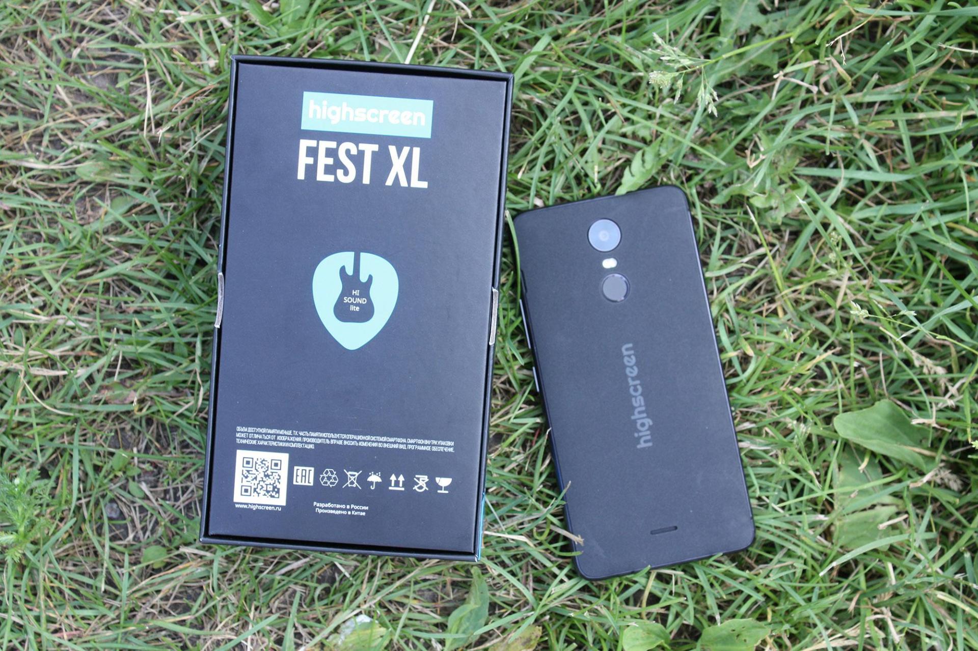 Обзор не дорогого музыкального смартфона Highscreen Fest XL