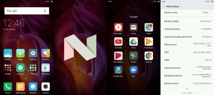 Xiaomi Redmi Note 4X получает MIUI 8.5 на базе Android Nougat