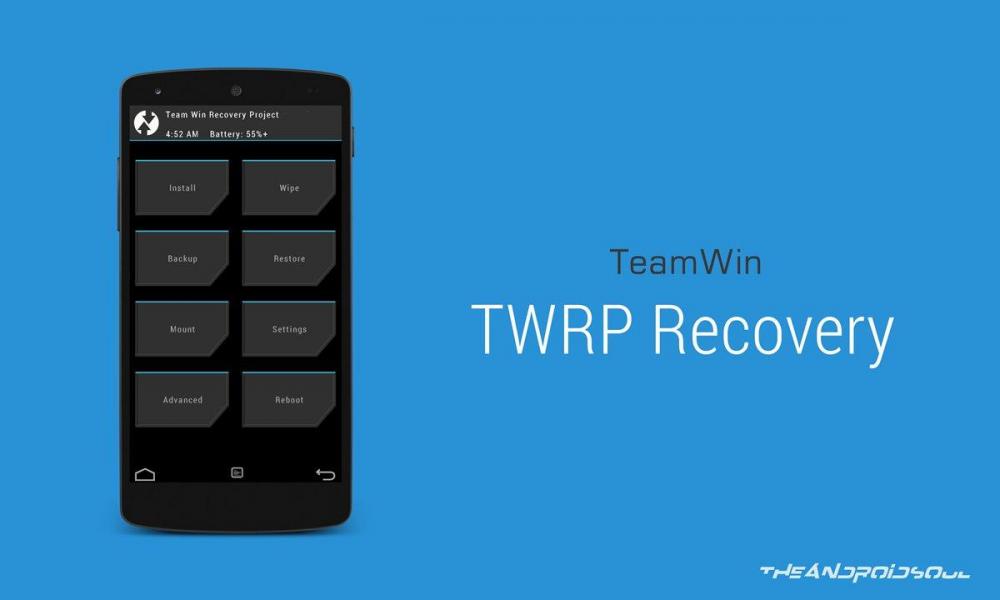 TWRP Recovery научится бекапить данные на PC