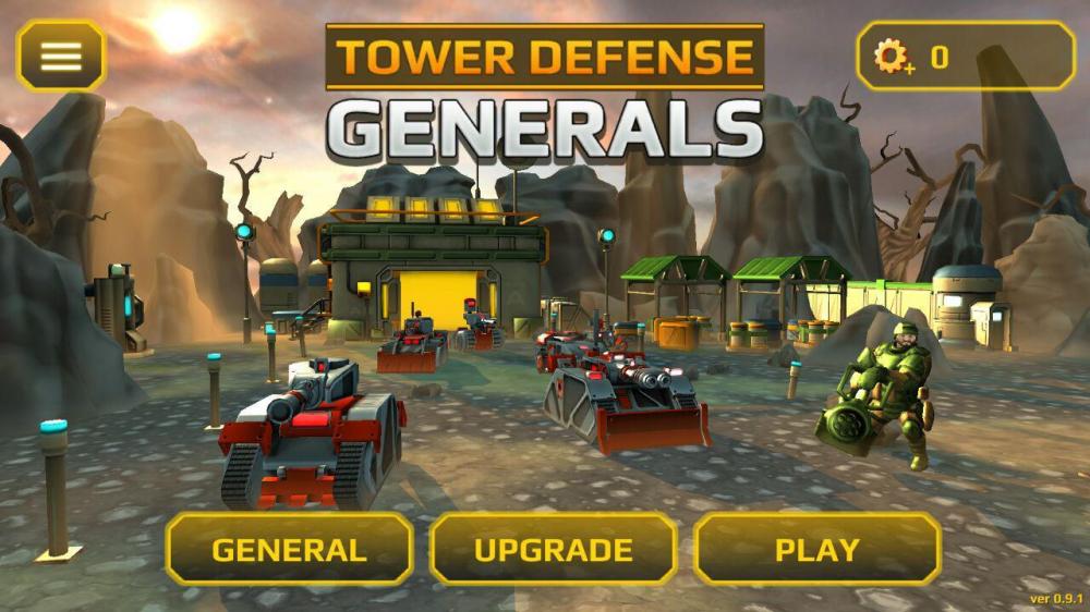 Tower Defense Generals TD - башенная защищалка с генералом