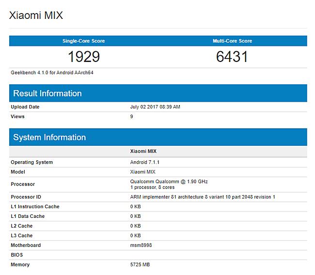 Что мы знаем о Xiaomi Mi Mix 2 сегодня?