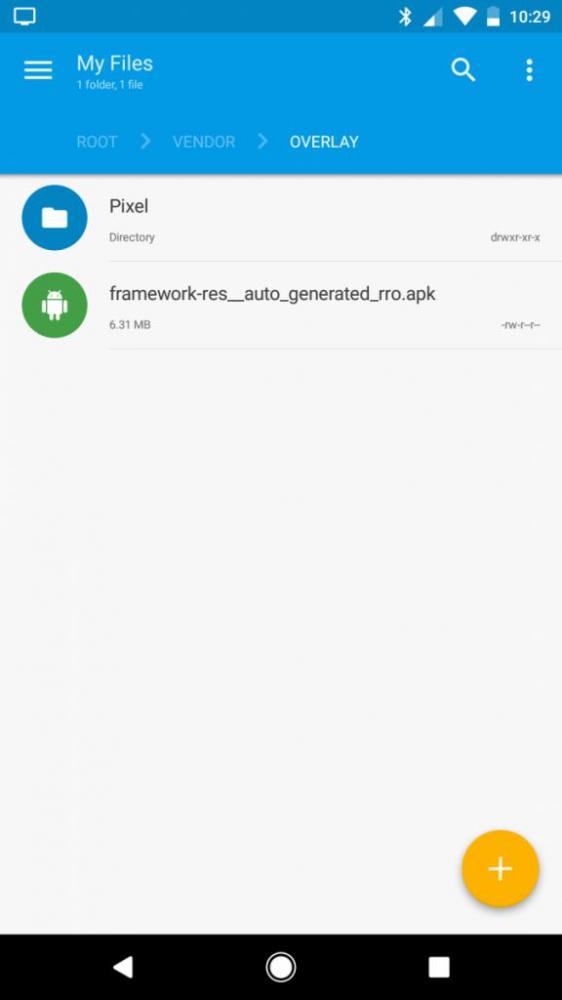 Google тестирует в Android O движок смены внешнего вида от Sony