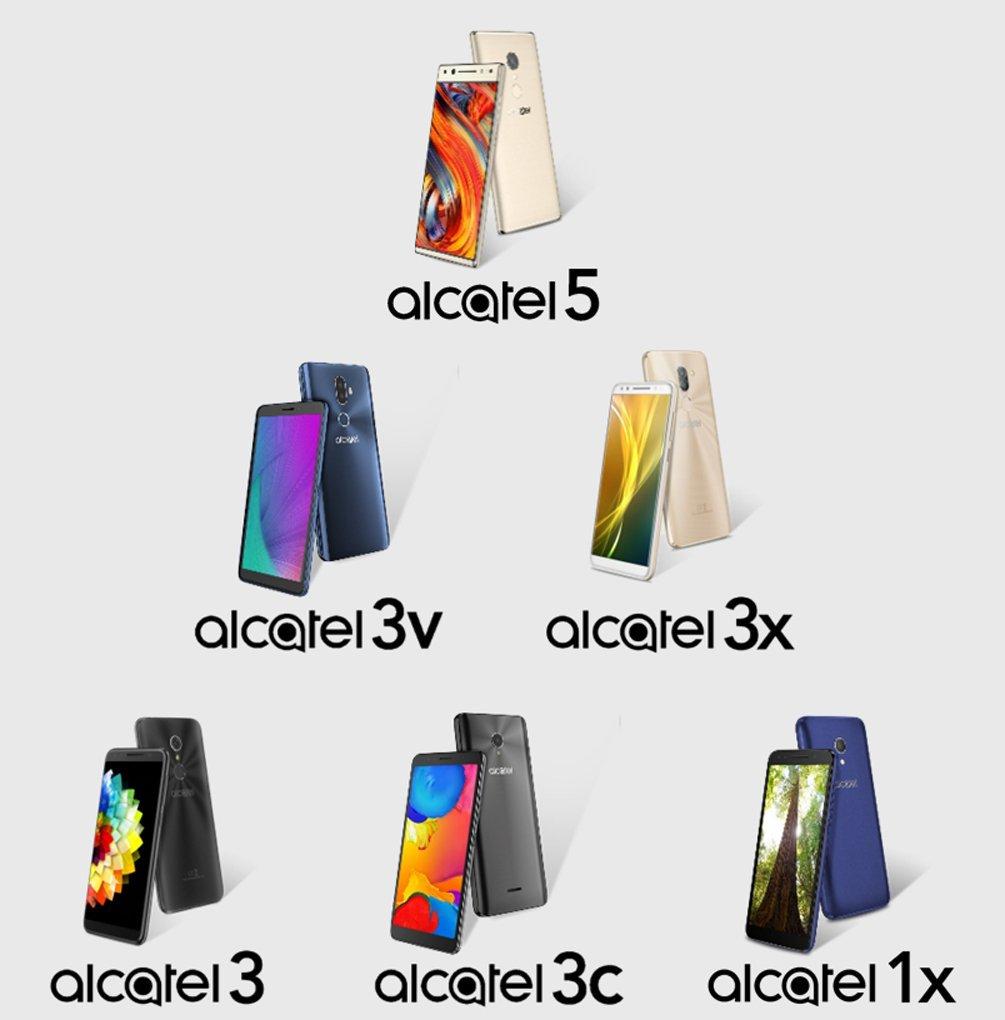 Alactel готовится удивить набором новых смартфонов