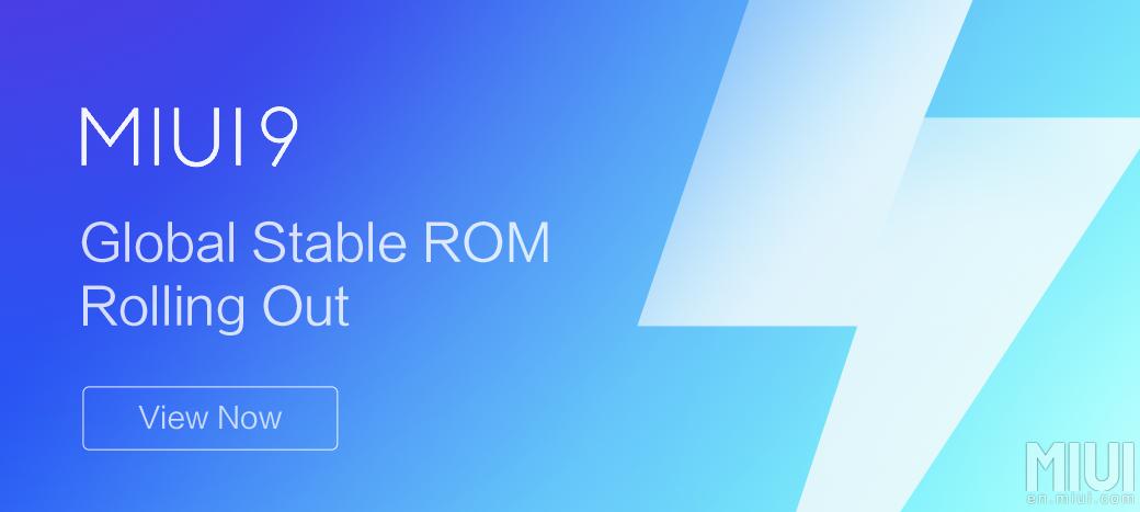 MIUI 9 Global Stable ROM V9.0.1.0.NCAMIEI появилась для Xiaomi Mi 6 + ссылки