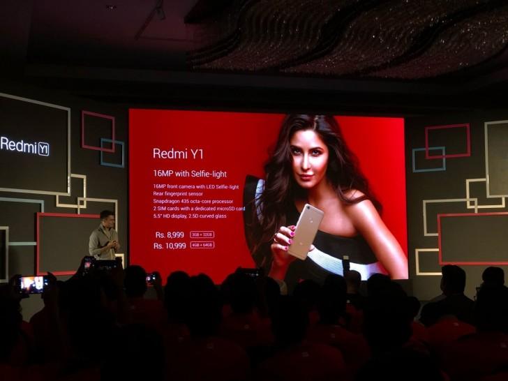 Xiaomi запустила два новых смартфона: Redmi Y1 и Redmi Y1 Lite