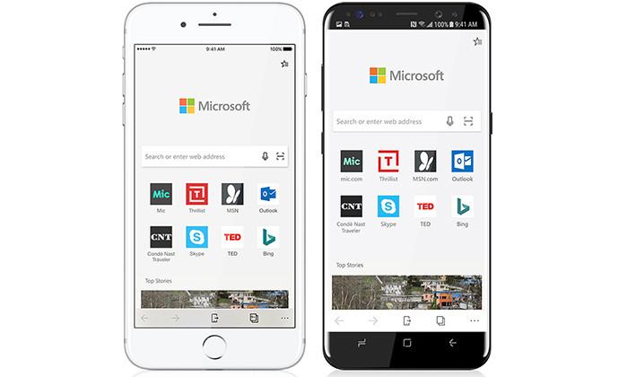 Microsoft планирует принести браузер Edge на Android и iOS