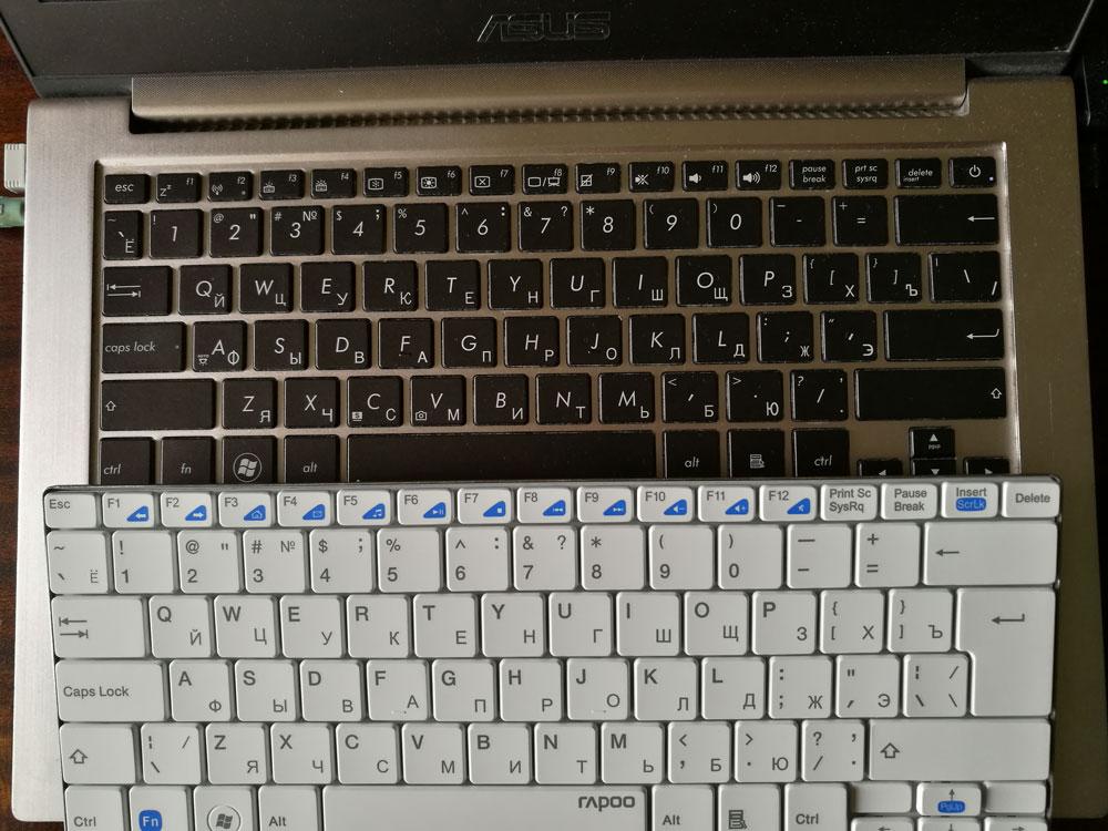 Обзор клавиатуры Rapoo E9050 / Rapoo E9070