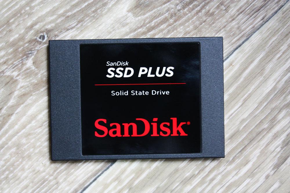 Обзор жёсткого диска SSD SanDisk Plus 240 GB (SDSSDA-240G-G26)