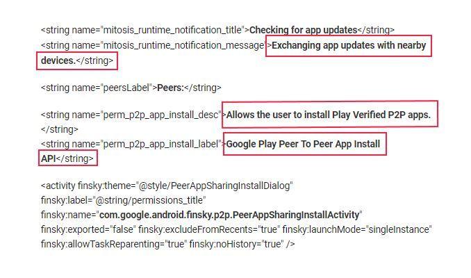 Google может внедрить пиринговые обновления для приложений из Play Store