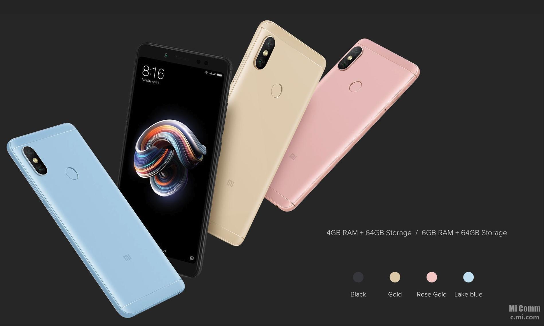 Потенциальные бестселлеры 2018 года - Xiaomi Redmi Note 5, Note 5 Pro