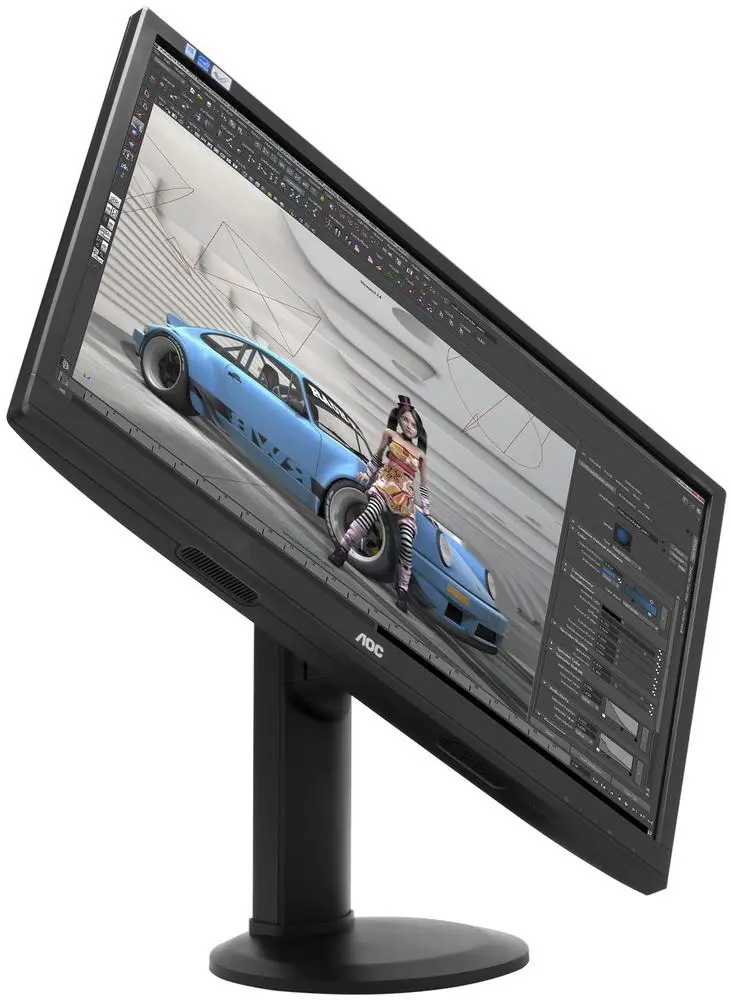 Монитор AOC U2868QU: 4K-разрешение на большом экране