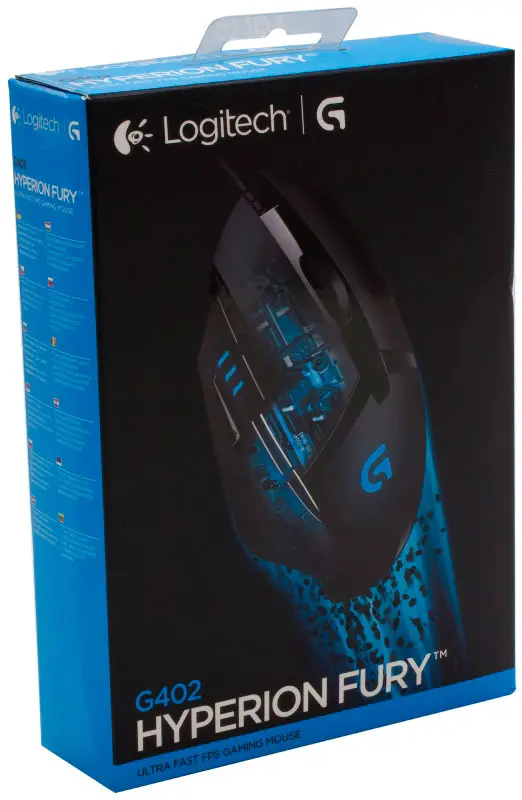 Logitech G402 Hyperion Fury: игровая мышь высокого качества
