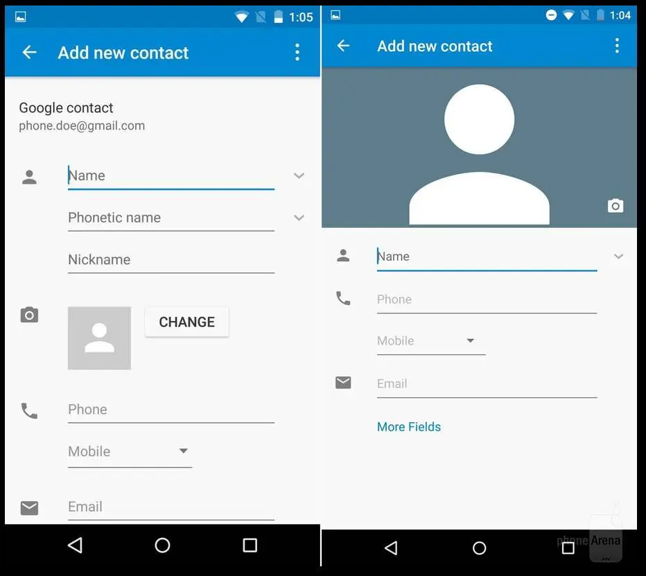 Android M и Android Lollipop: сравниваем визуально