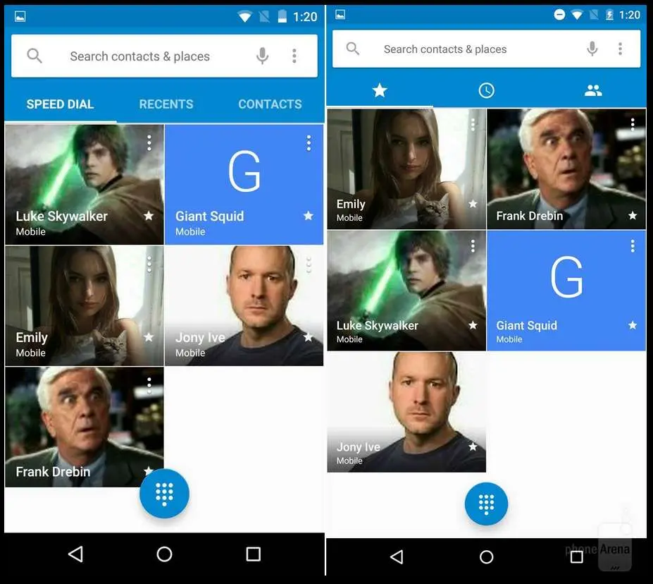 Android M и Android Lollipop: сравниваем визуально