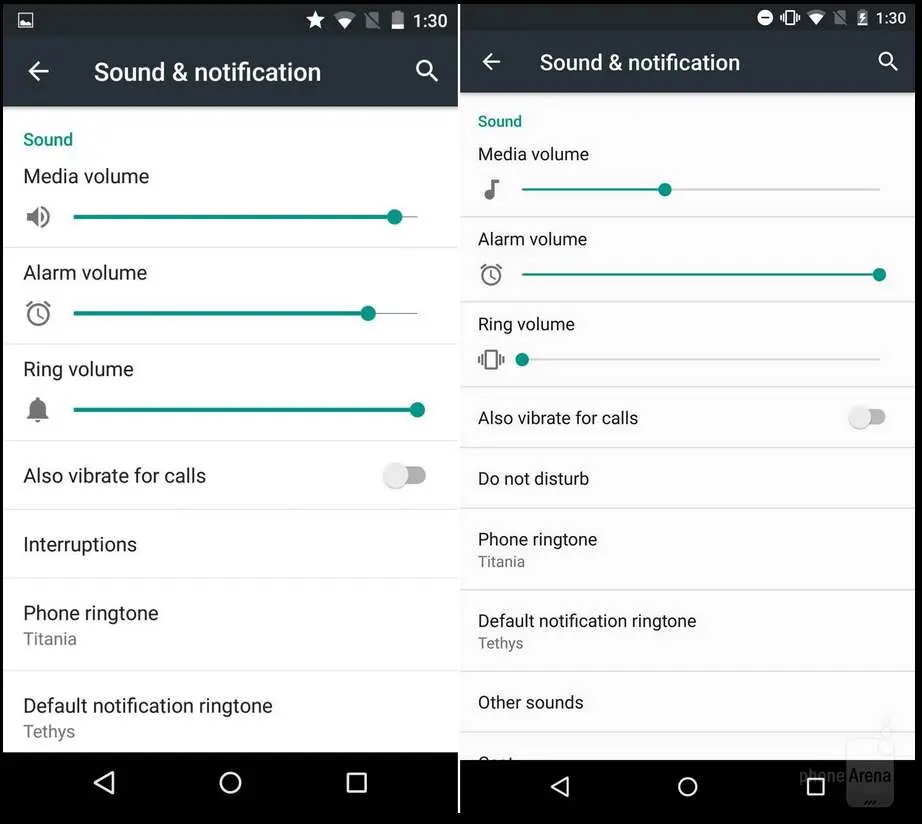 Android M и Android Lollipop: сравниваем визуально