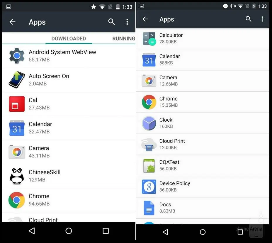 Android M и Android Lollipop: сравниваем визуально
