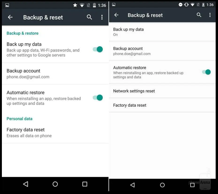Android M и Android Lollipop: сравниваем визуально