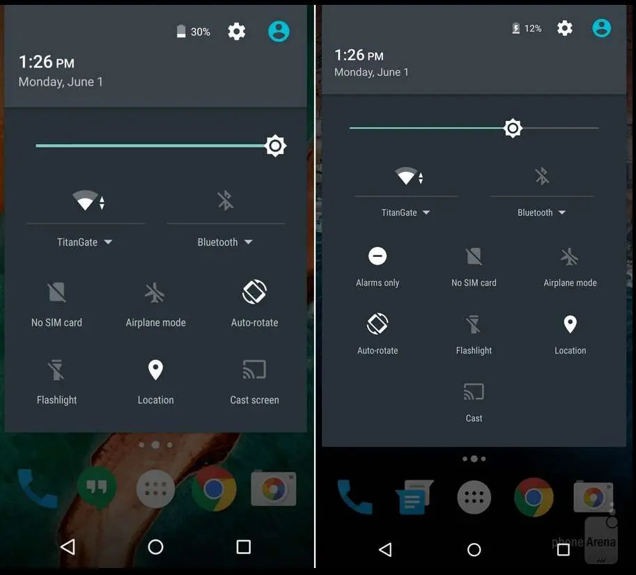 Android M и Android Lollipop: сравниваем визуально