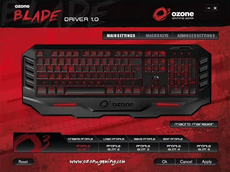 Клавиатура Ozone Blade: стильный помощник геймера