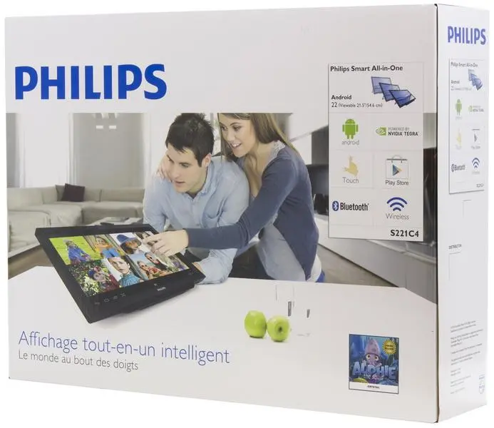 Смартмонитор Philips S221C4 для замены домашнего ПК