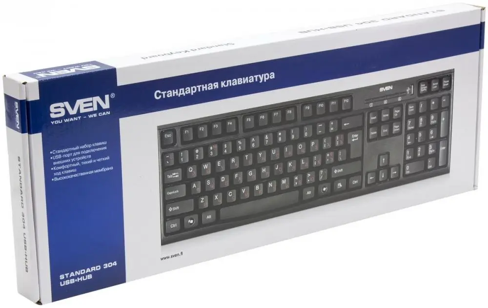 SVEN Standard 304: клавиатура по антикризисной цене
