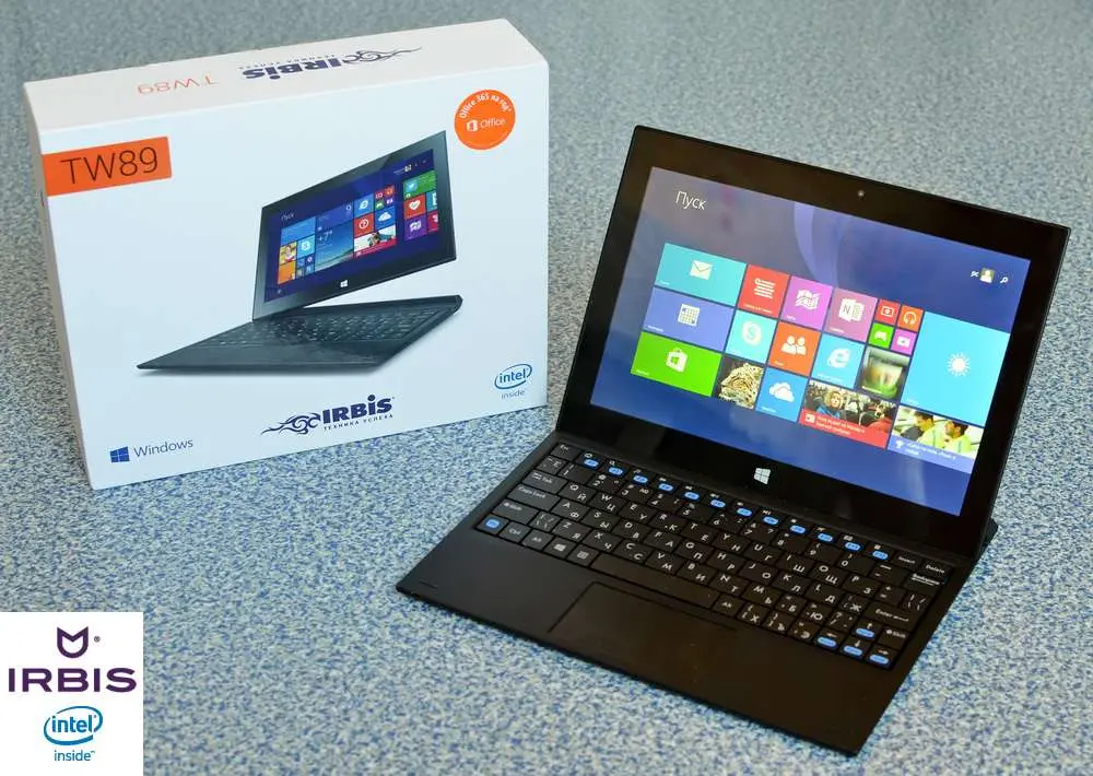 Два в одном: обзор Irbis TW89 – нового планшета-трансформера на Windows 8.1 