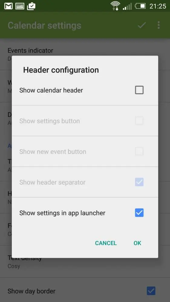 Event Flow Calendar Widget - очень гибкий календарный виджет