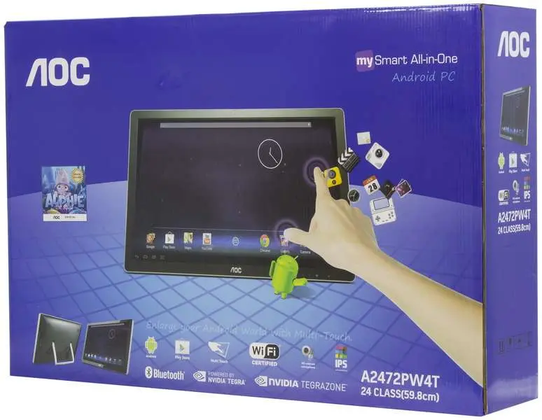Смартмонитор AOC A2472PW4T – для работы и развлечений