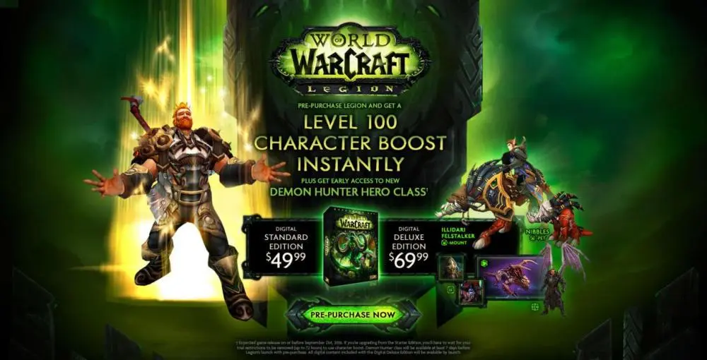 Blizzard анонсировала дополнение для Wordl of Warcraft