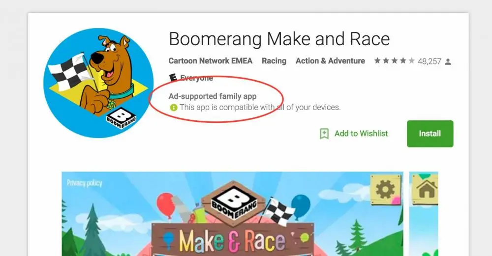 Google Play начнёт предупреждать о приложениях с рекламой