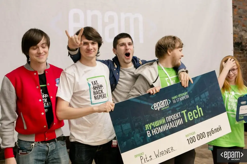 44 проекта за 24 часа: в Петербурге завершился EPAM HackDay